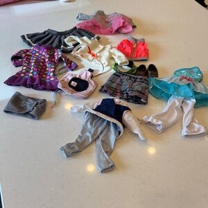 Assorted Doll Clothing Set - Multicolor